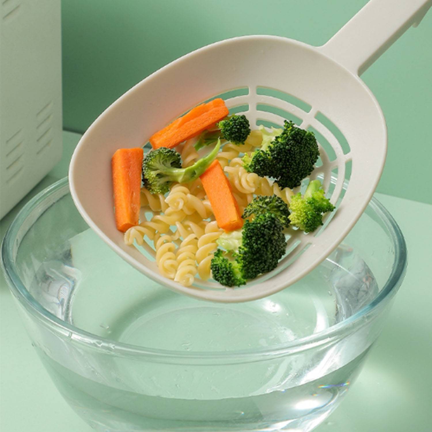 Kitchen noodle spoon food grade high temperature resistant 4
