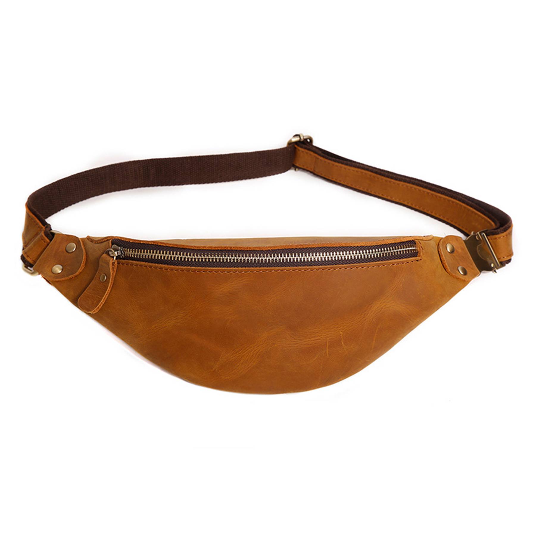 Small Leather Waist Bag 2