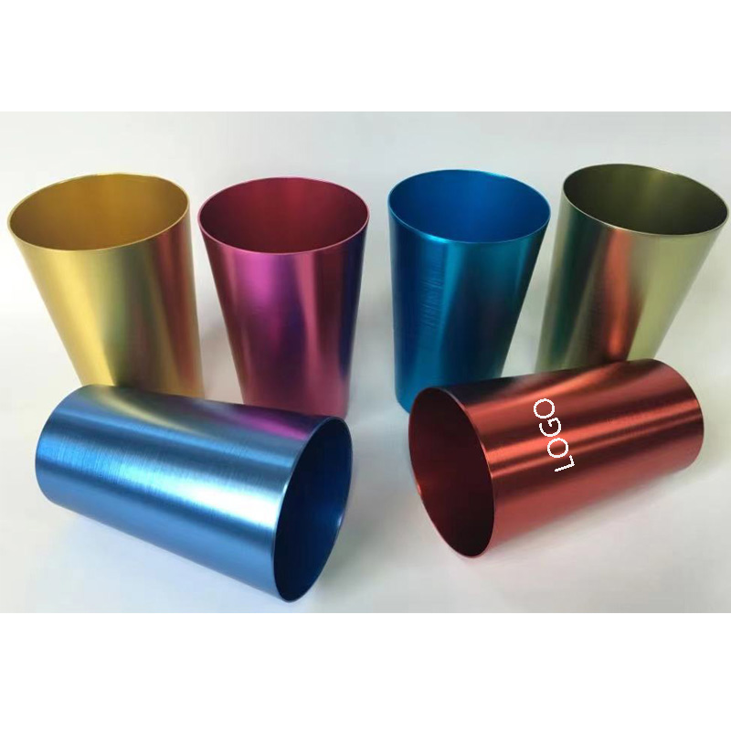 16 Ounces Aluminum Drinking Cups Tumblers 2