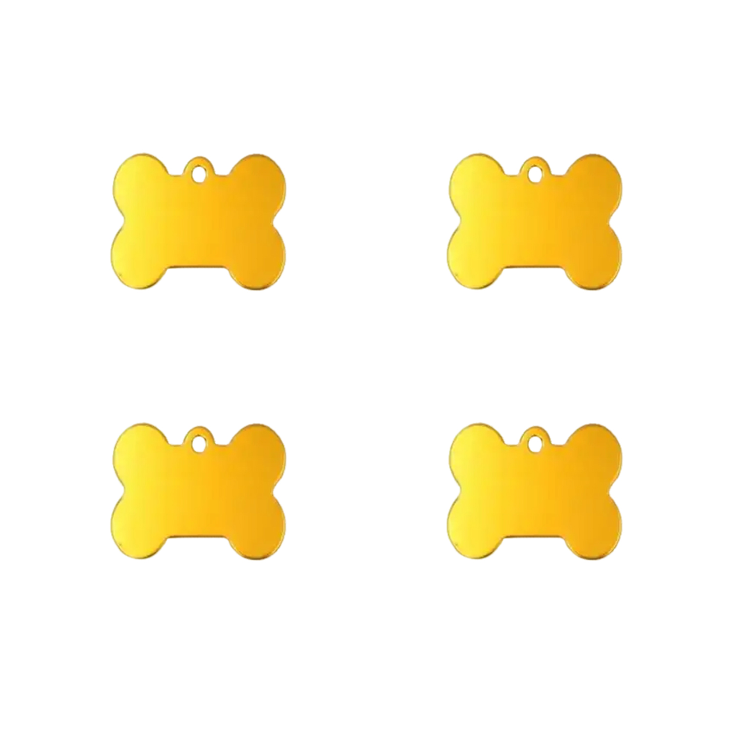 Bone Shape Aluminum Pet Tag 6