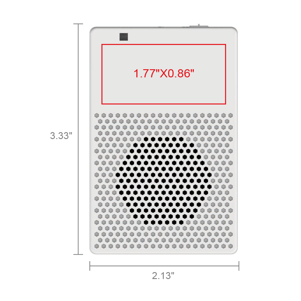 Groveland Park Stick-On Bluetooth Speaker