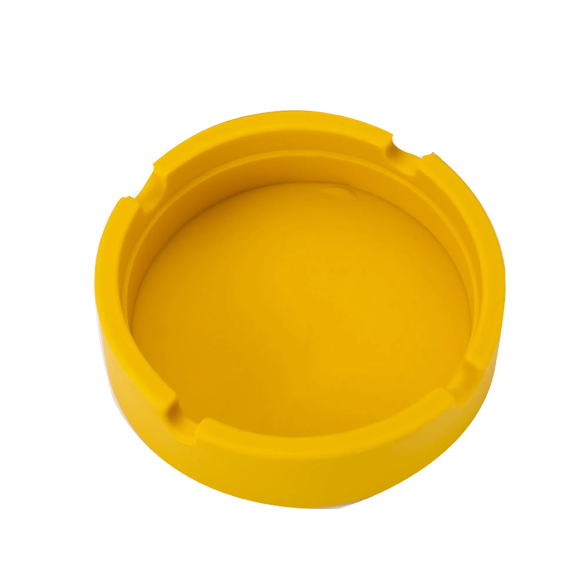 Reusable Silicone Gel Circular Ashtray 3
