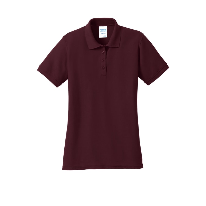Port & Company Women's Core Blend Pique Polo. 43