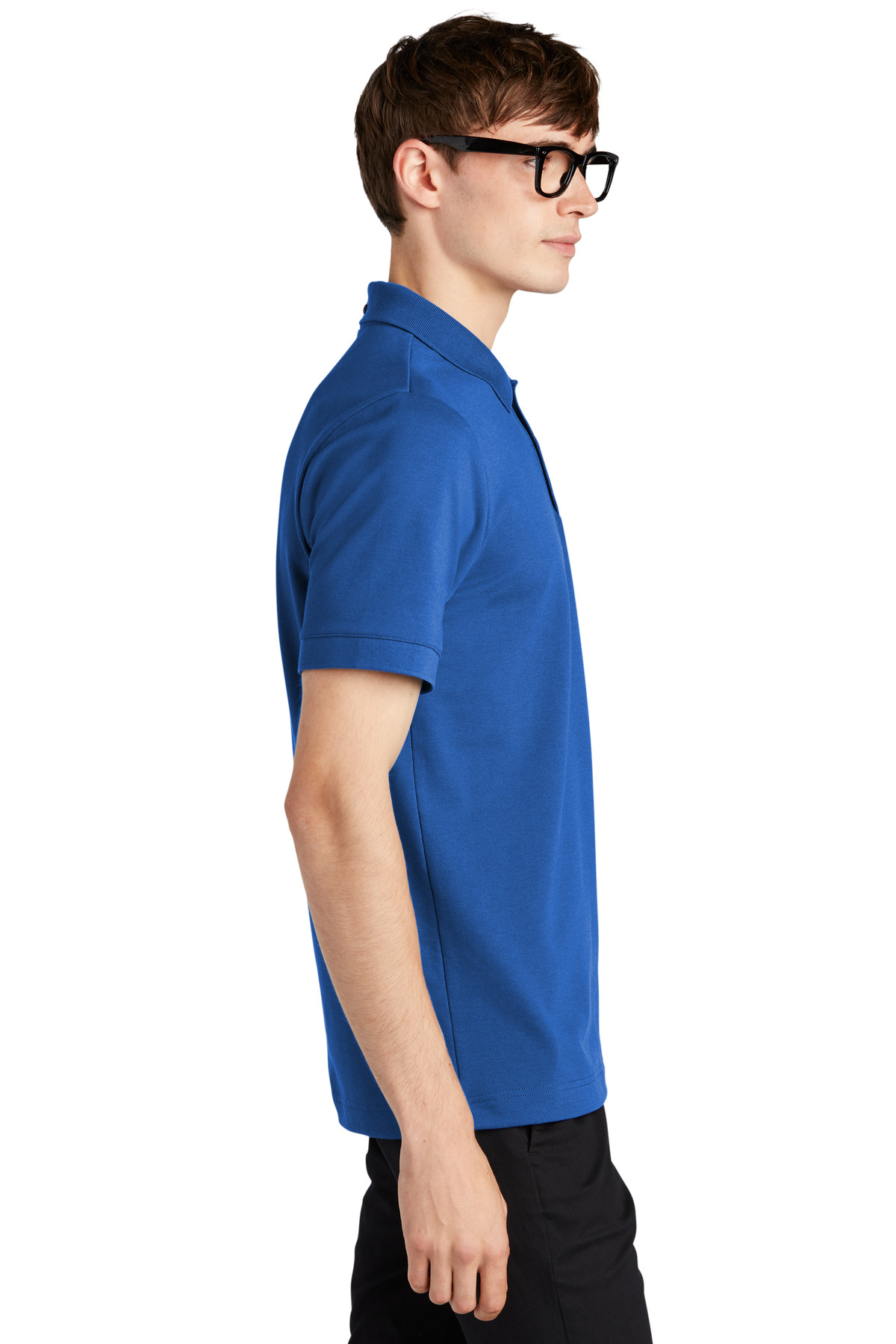 Mercer+Mettle Stretch Heavyweight Pique Polo MM1000 14