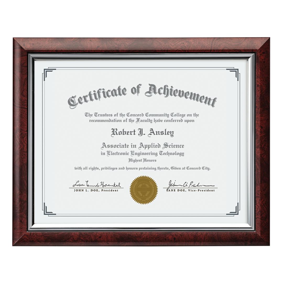 Trent Certificate  Frame 4