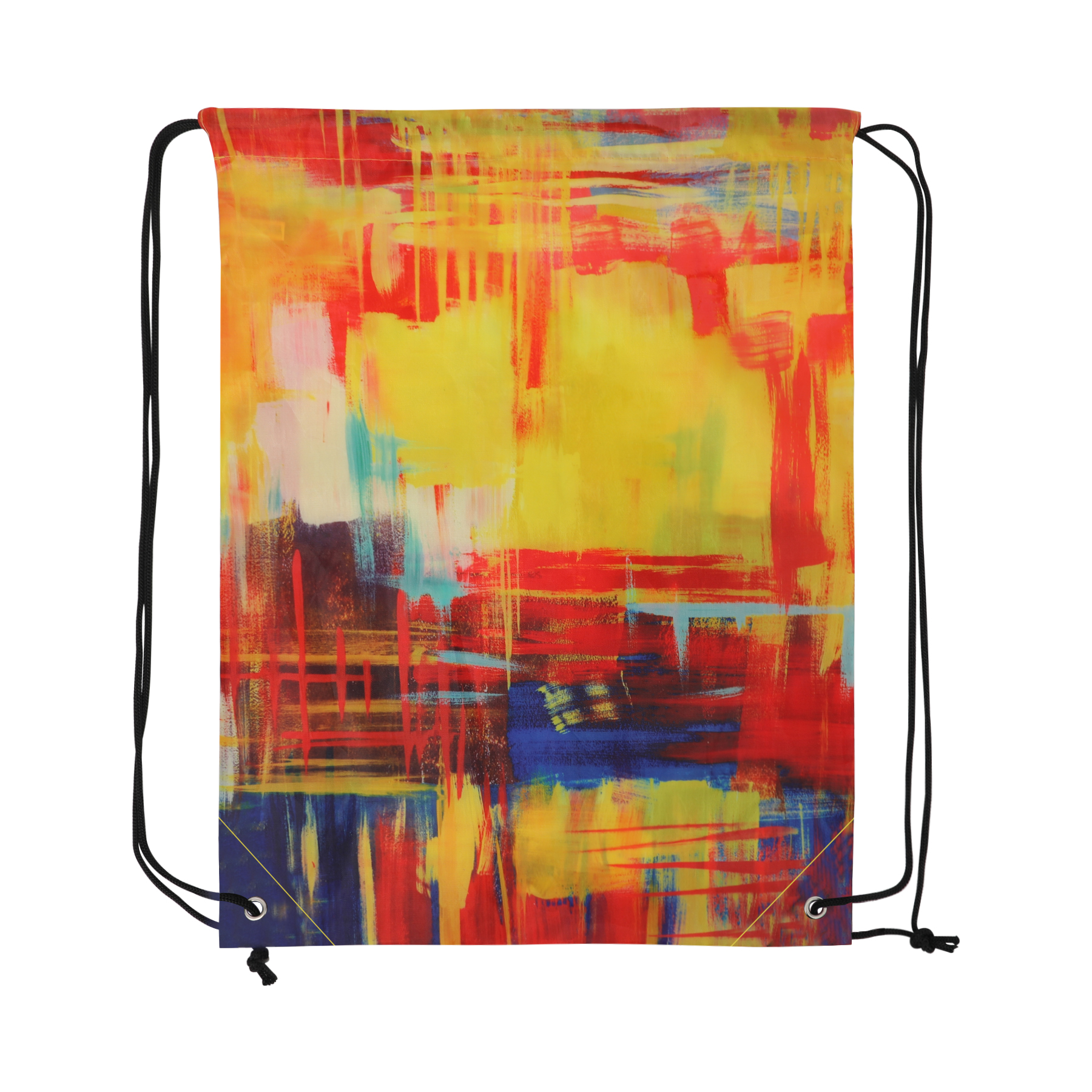 14" x 17" Dye-Sublimated Drawstring Backpack 10