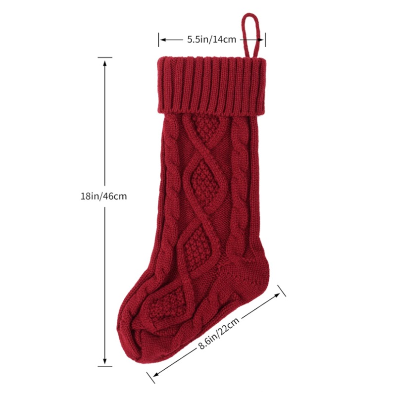 Knitted Christmas Stockings 3