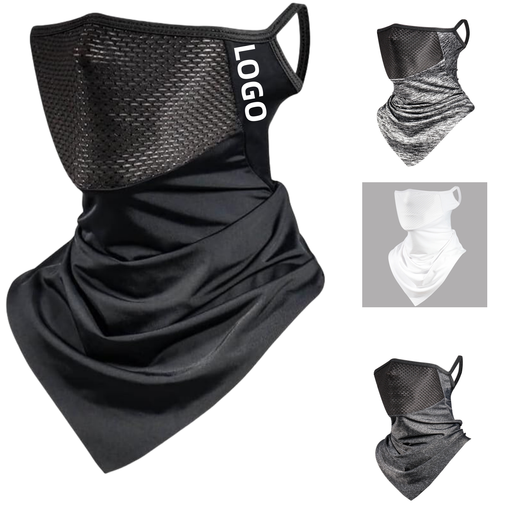 Cycling Mask with Ear Loops 2