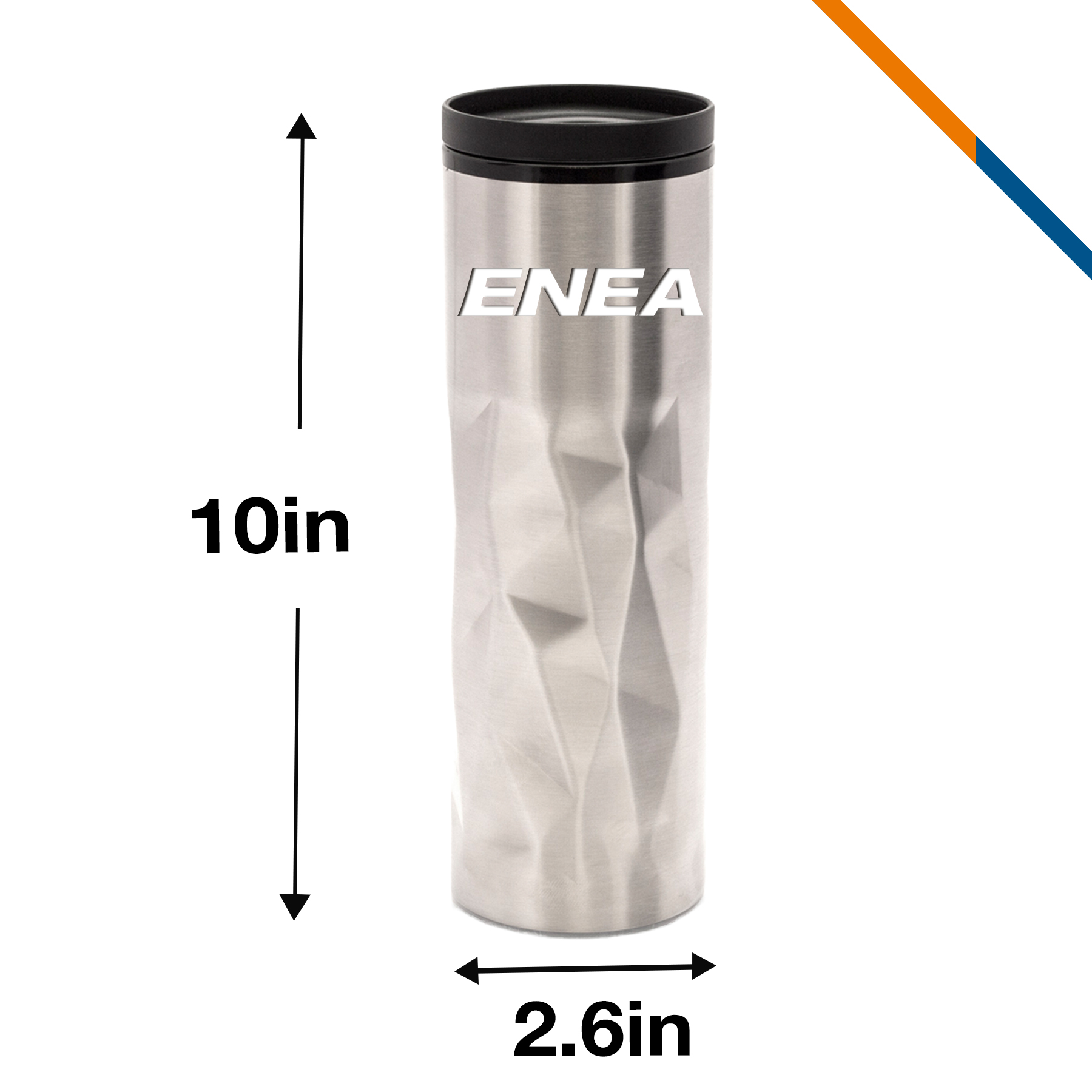 Sylia Stainless Steel Travel Mug - 16 OZ. 5