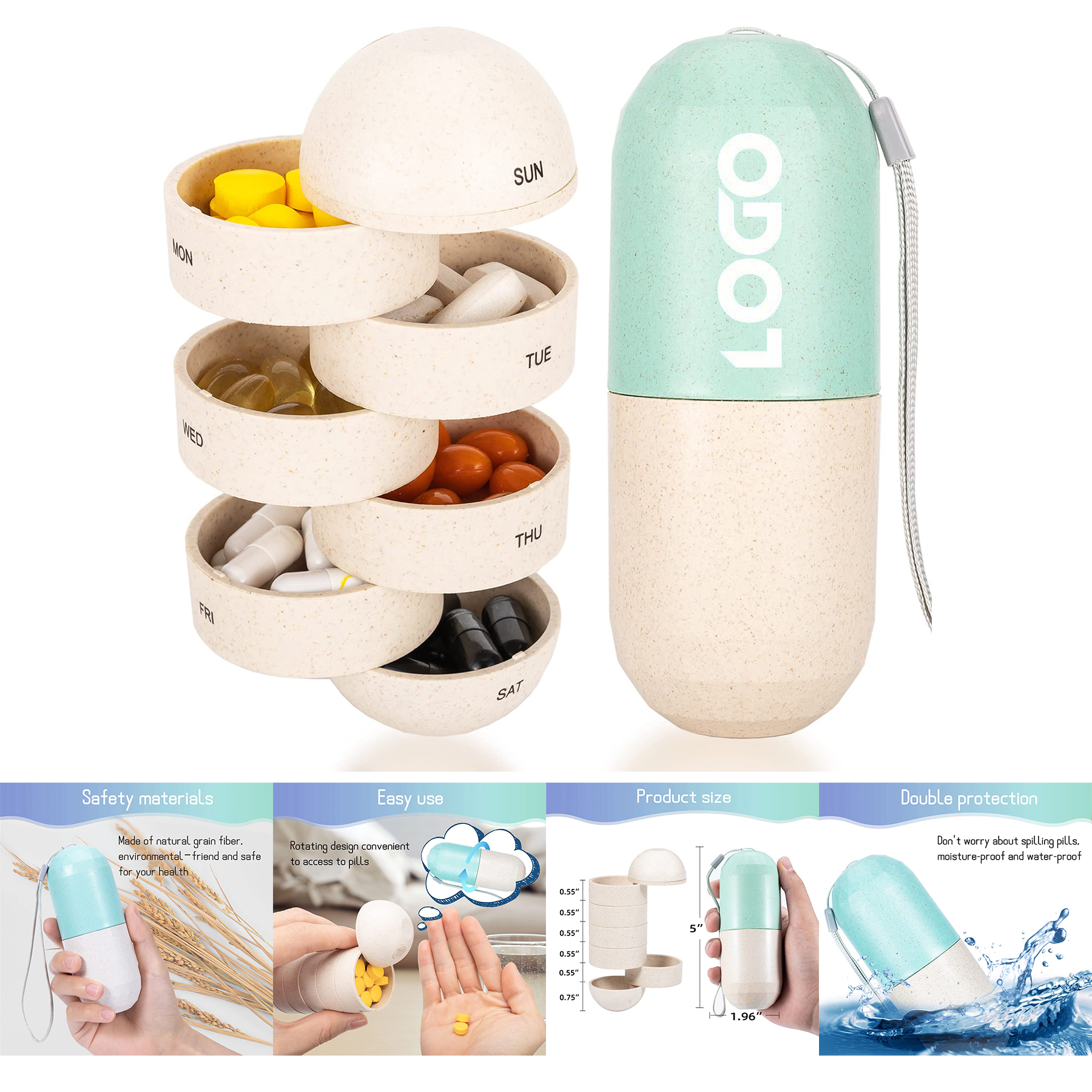 Cute Pill Organizer 1