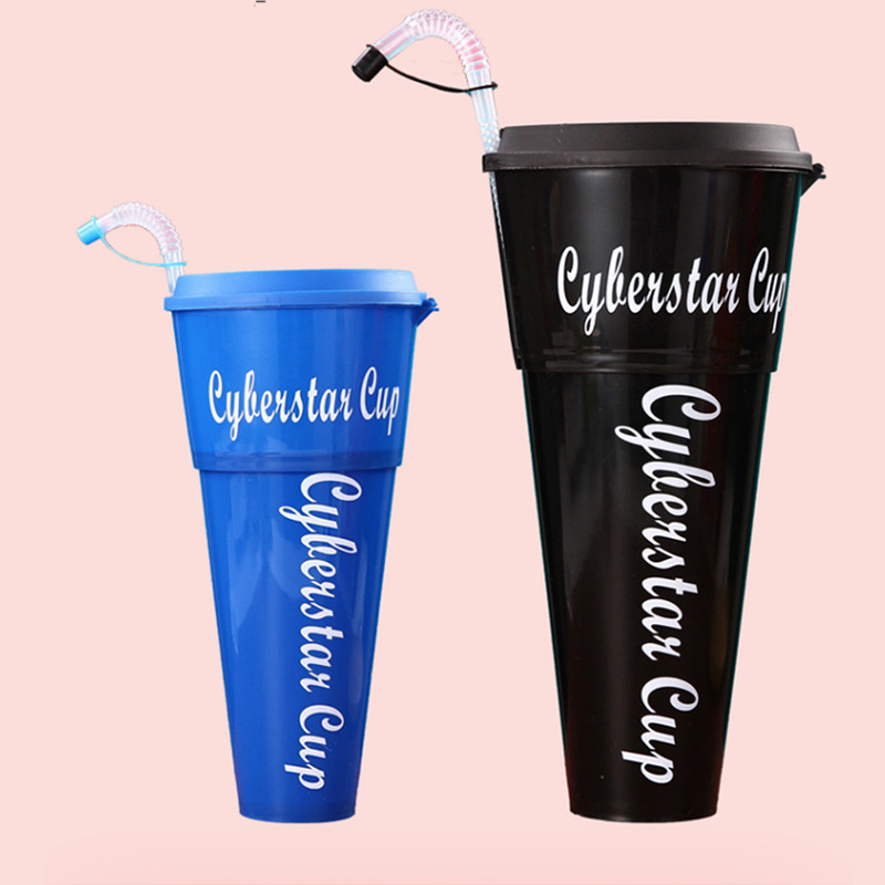 PP Double Layer Coke Cup with Popcorn Cup 12