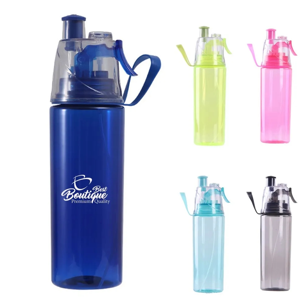 Sports Spray Water Kettle Outdoor Cooling Refill Bottle 6