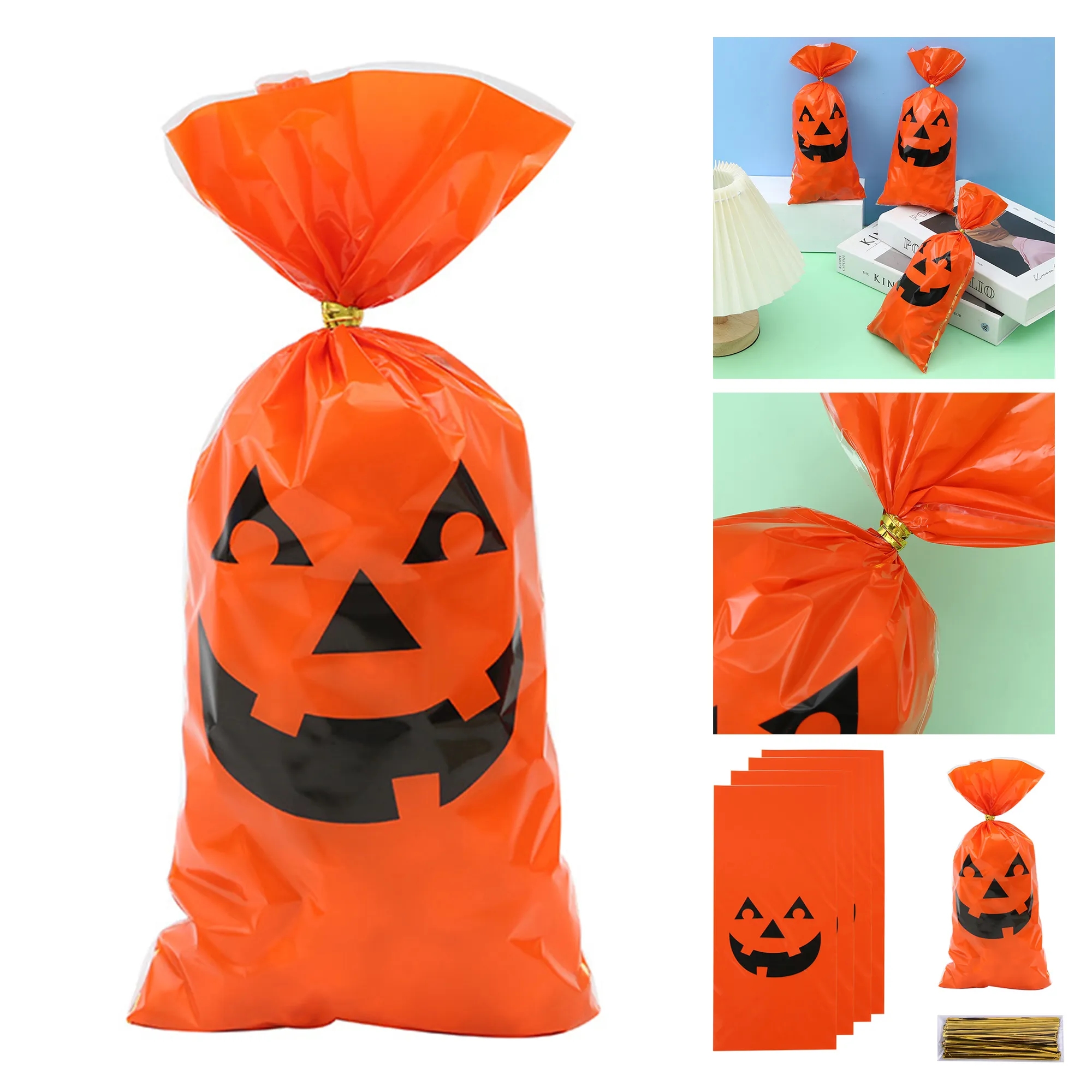 Halloween Pumpkin Packaging Bag 1