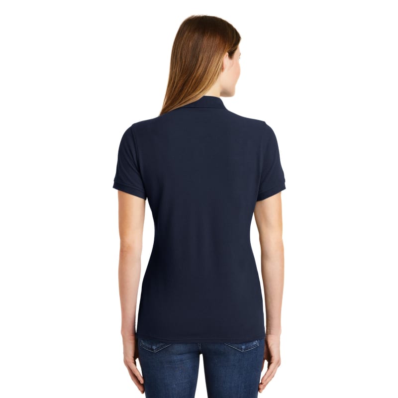 Port & Company Ladies Combed Ring Spun Pique Polo. 3