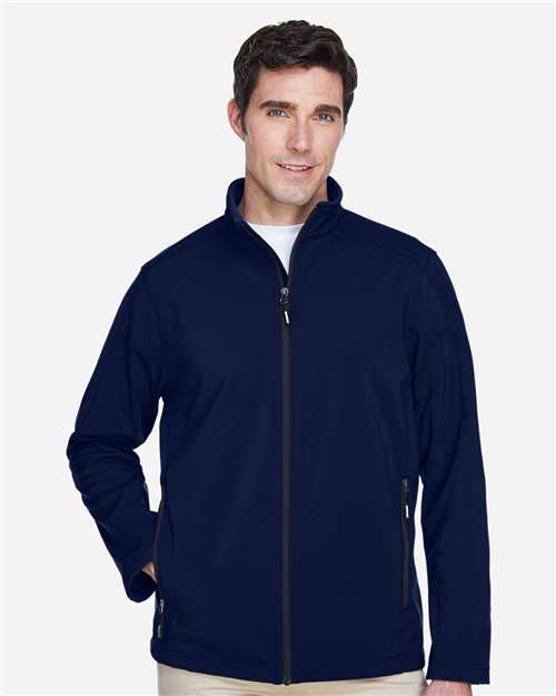 Men's Cruise Two-Layer Fleece Bonded Soft Shell Jacket - 88184 40