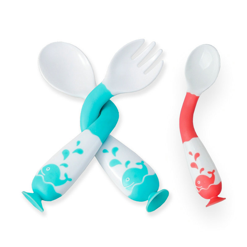 Baby Utensils Spoon Fork Set 2