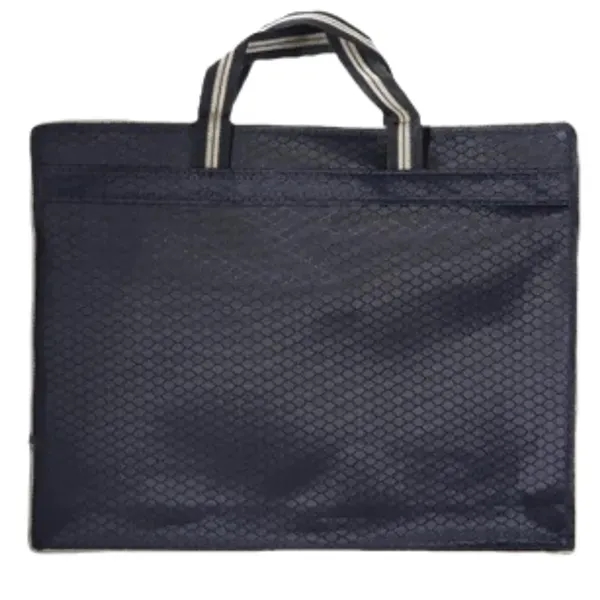 Fabric Zippered Document Tote Bag, custom tote bag with logo imprint 3