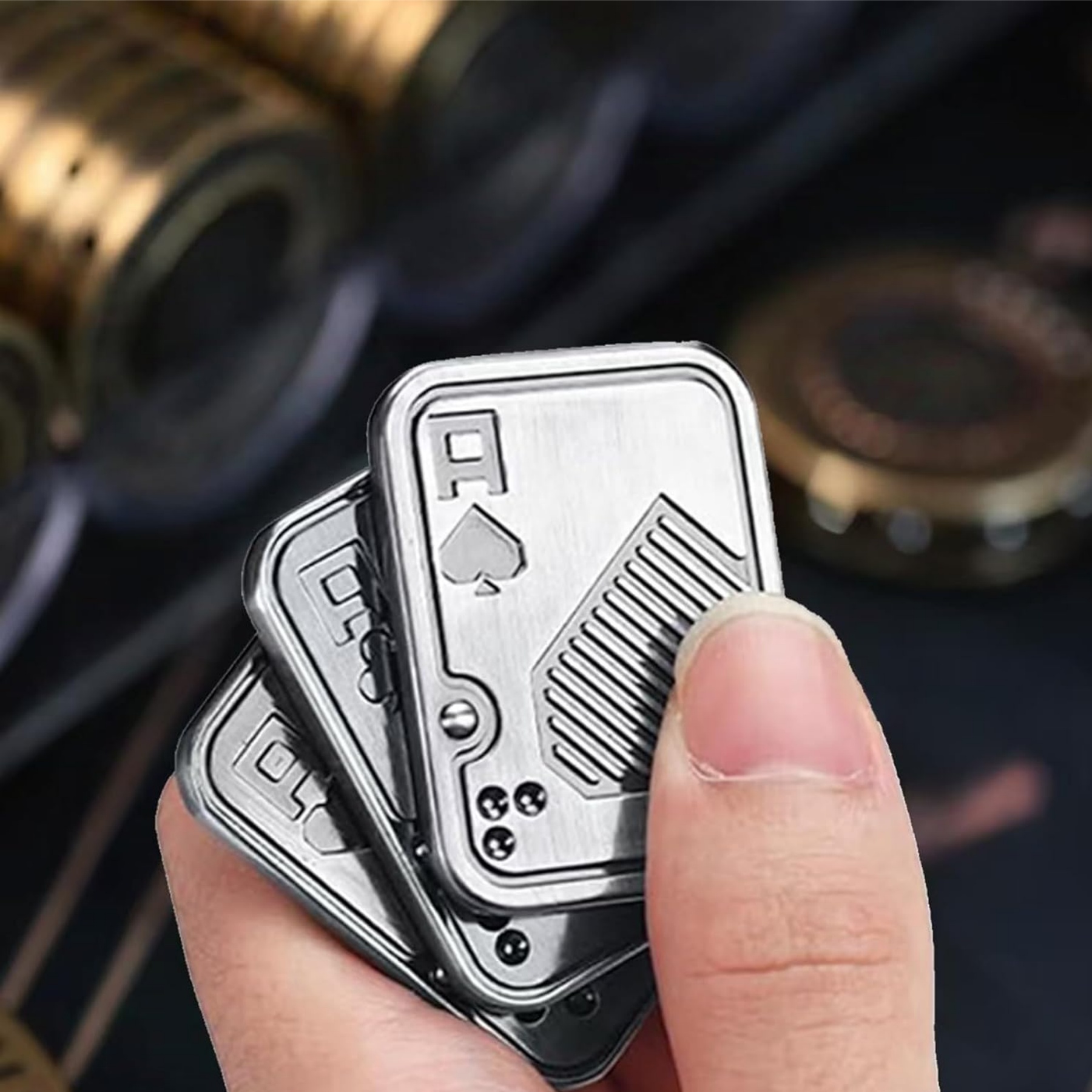 Triple EDC Slider Fidget Toys 3