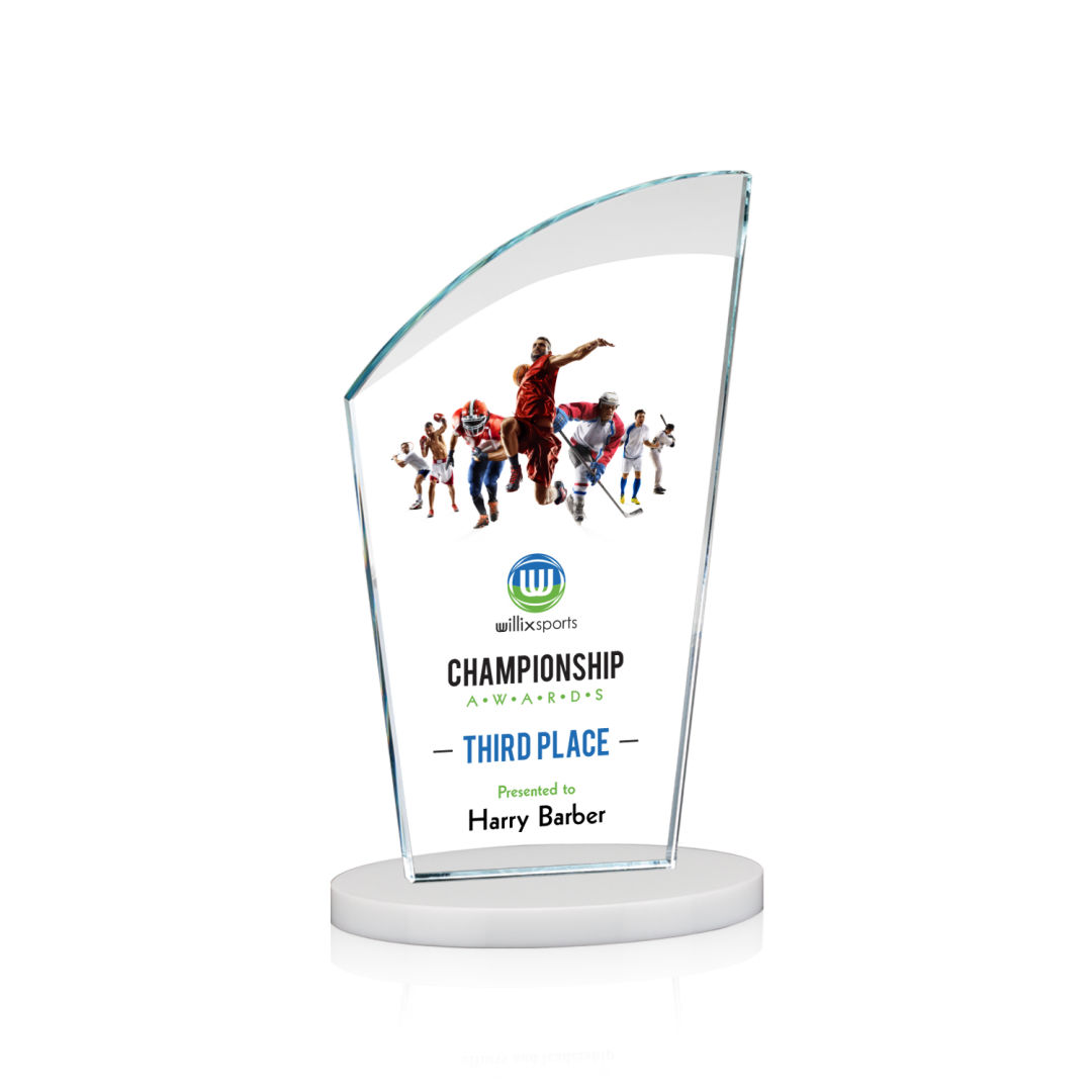 Tomkins VividPrint™ Award - White 6