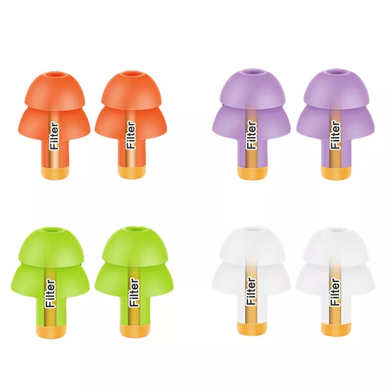 Portable Two-Layer Noise Cancelling Earplugs 2