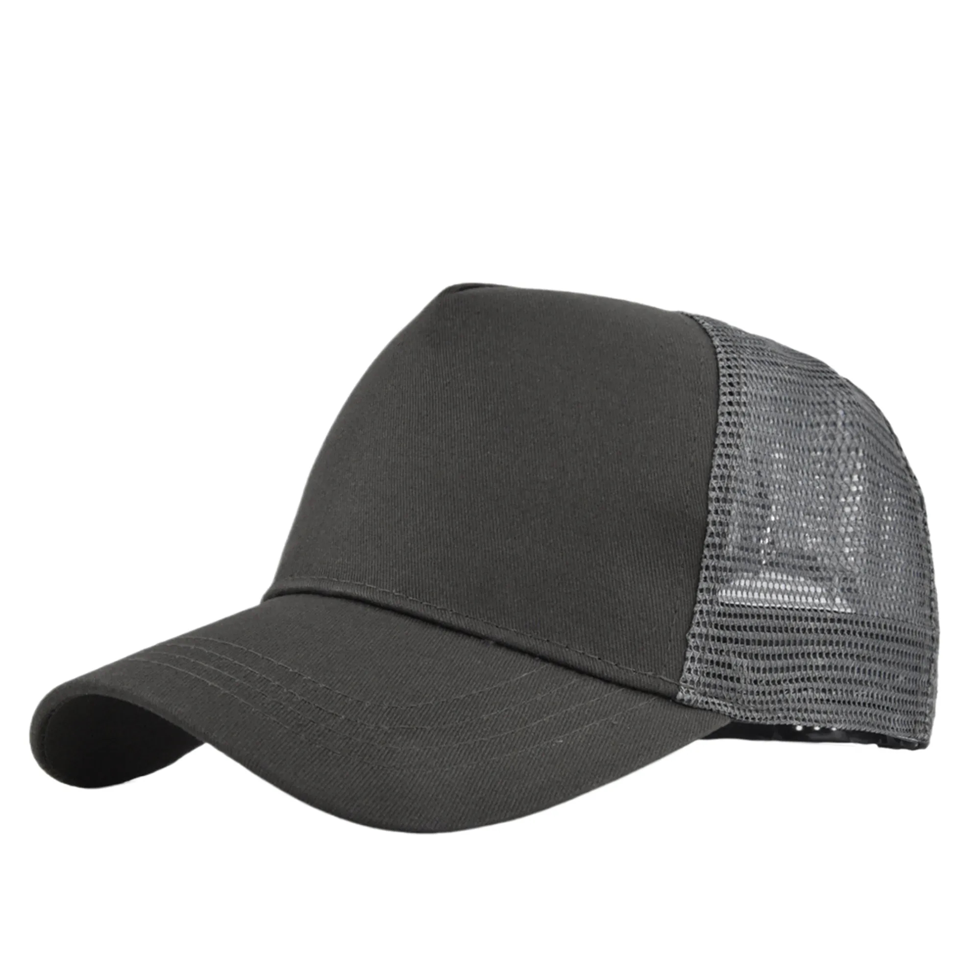 MOQ50 5 Panel Structured Mesh Baseball Cap 12