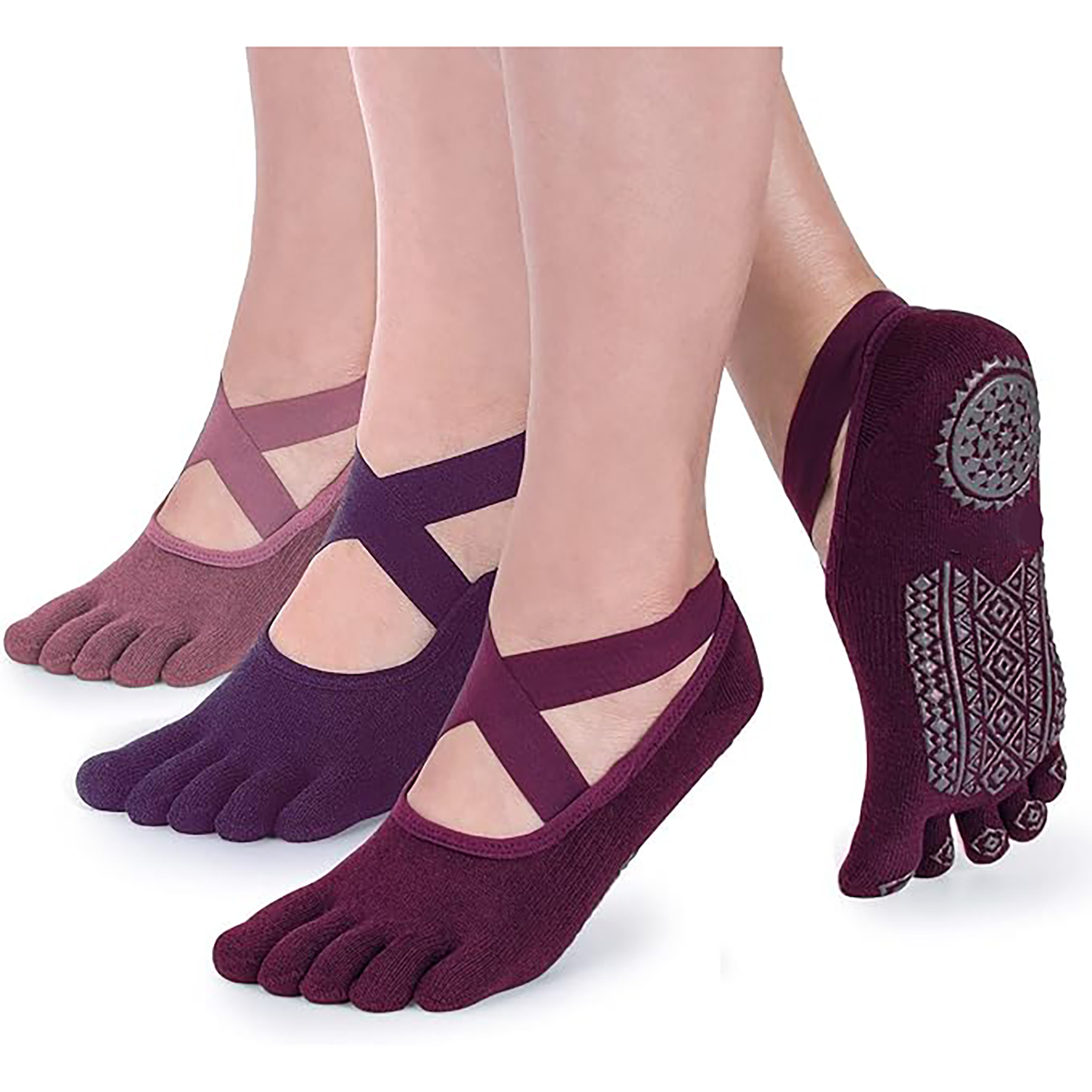 Five Toe Yoga Socks 1