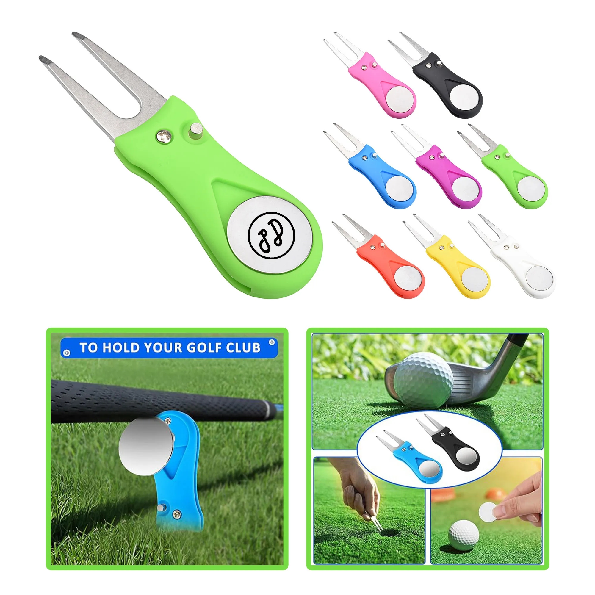 Folding Golf Fork 6