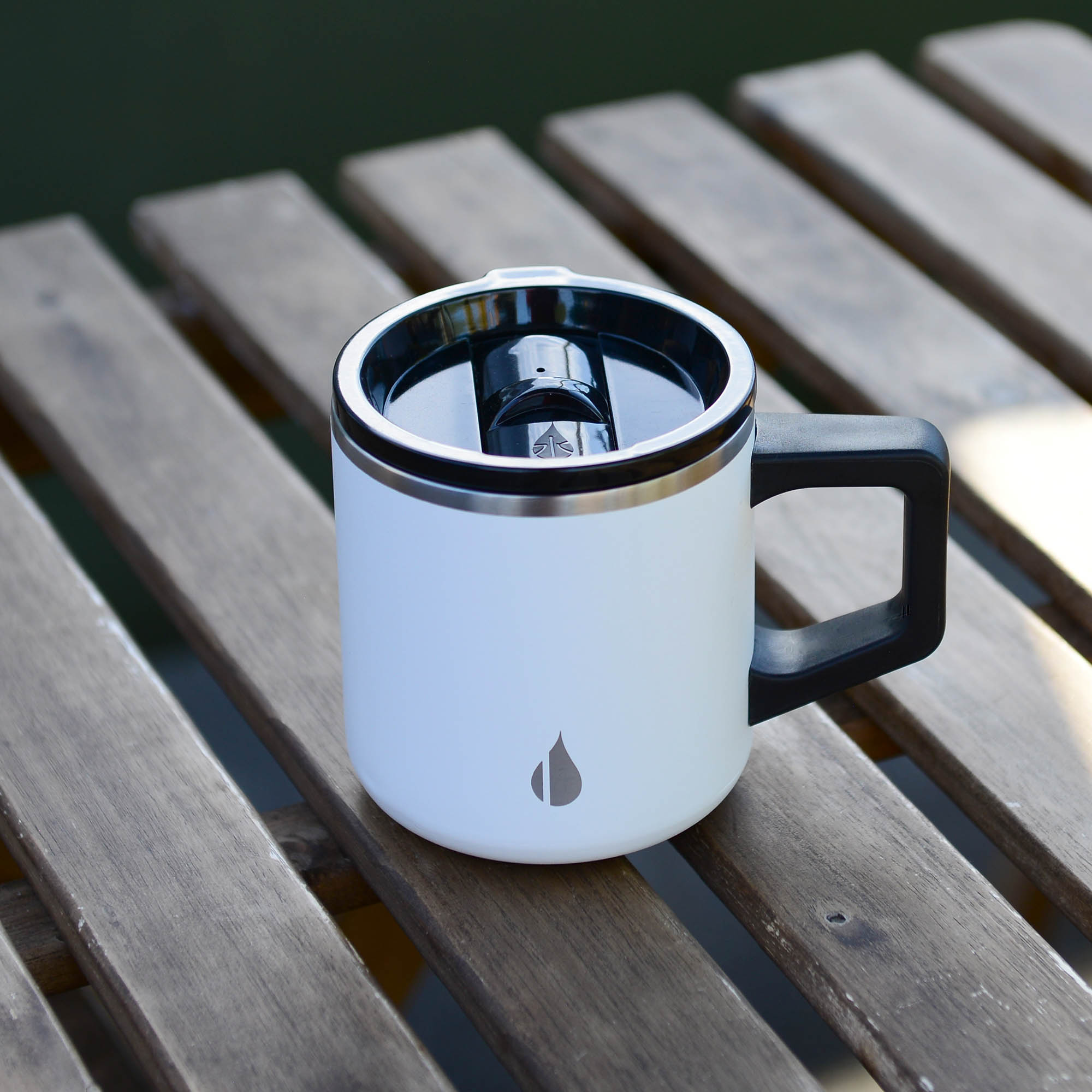 Elemental® Summit 12oz Stainless Steel Camp Mug with Shatter-free Lid 8