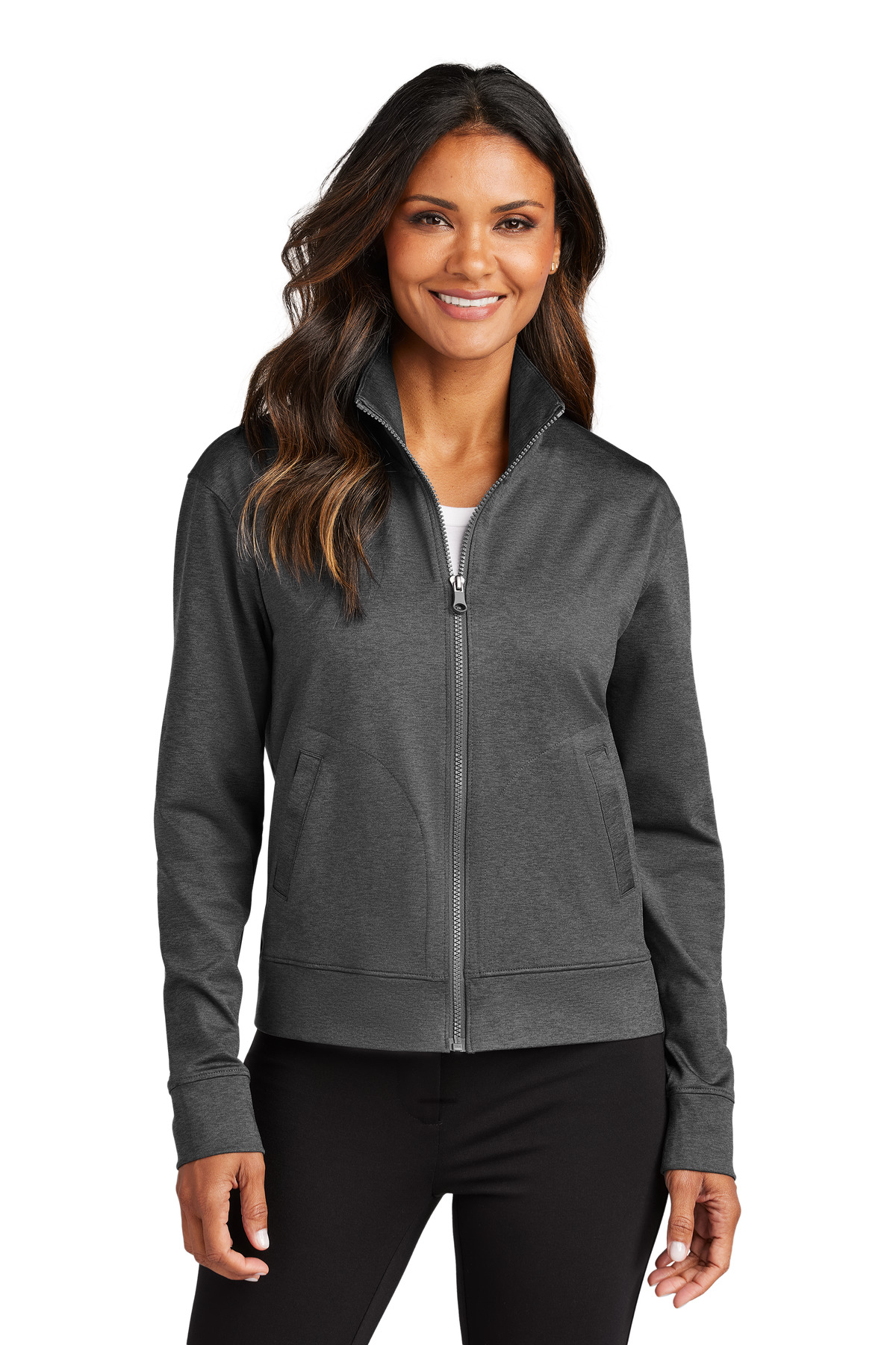 Port Authority Women's C-FREE Double Knit Full-Zip LK881 19