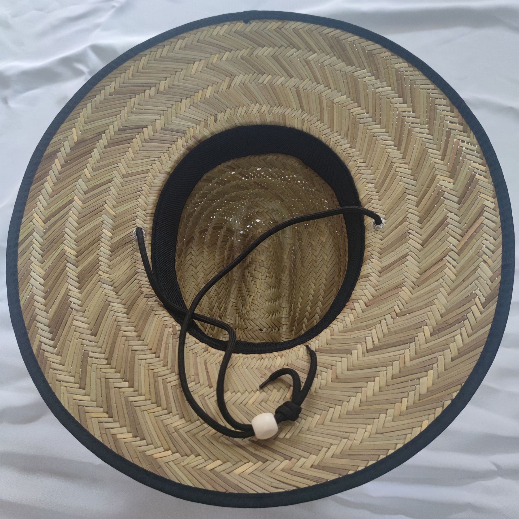 Customizable Bottom Cloth Printing Summer Straw Hat 3