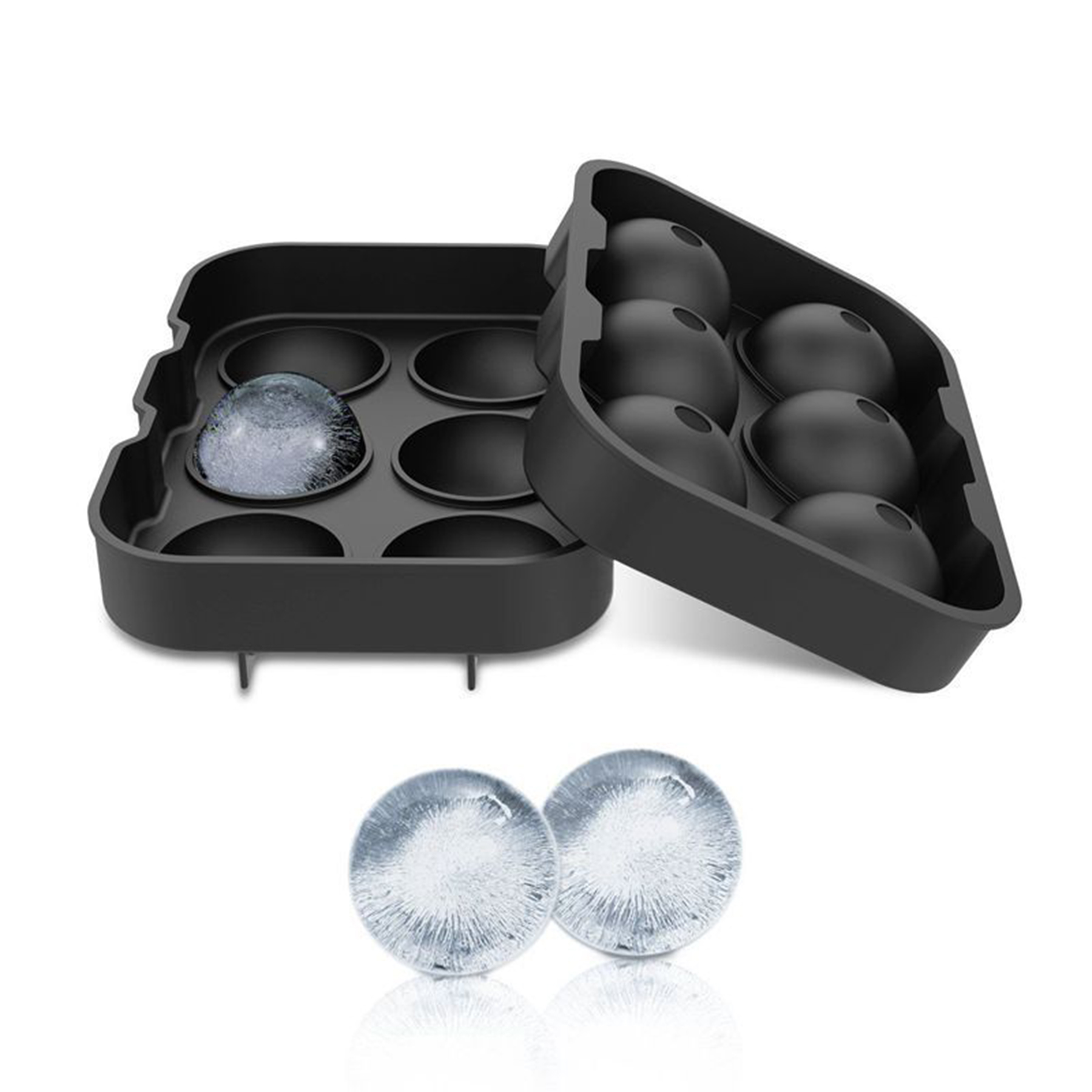 Ice Cube Trays 2 Packs 4