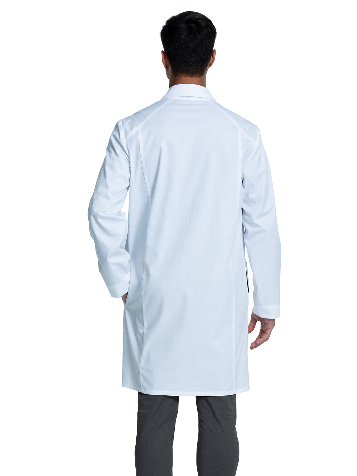 Cherokee - Project Lab - Unisex Three-Pocket 38" Full-Length Lab Coat 6