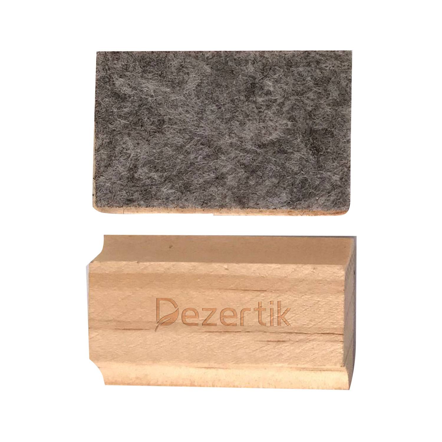 Durable Flannellette Small Wooden Felt Eraser for Blackboard 1
