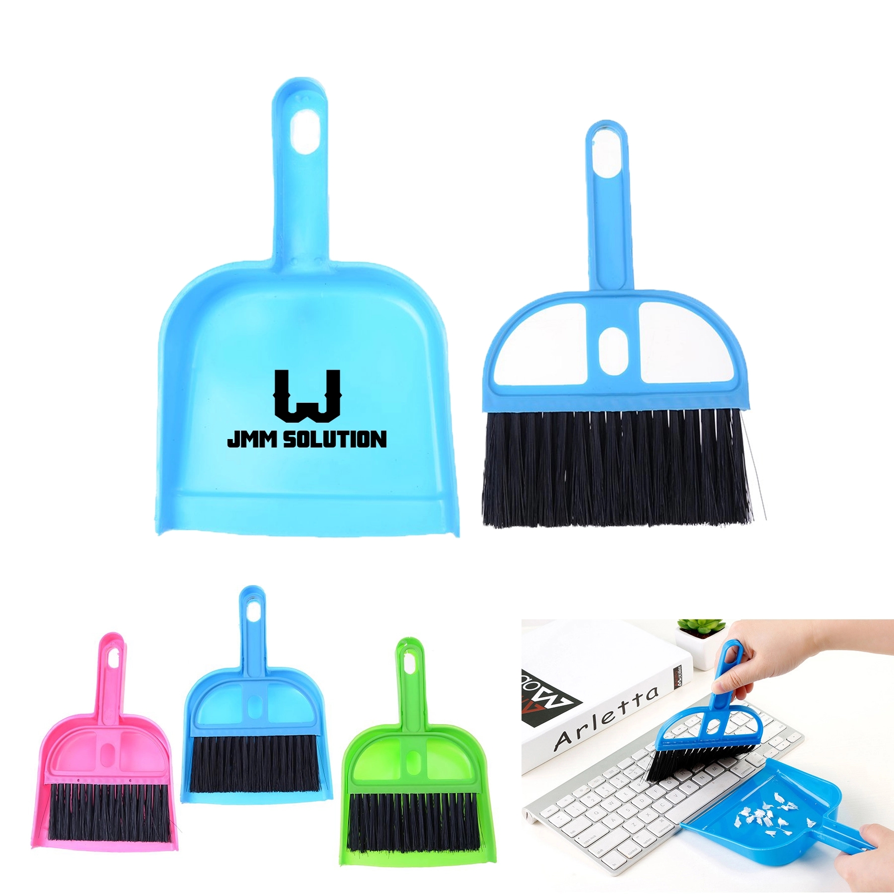 Mini Cleaning Brush and Dustpan Set 1
