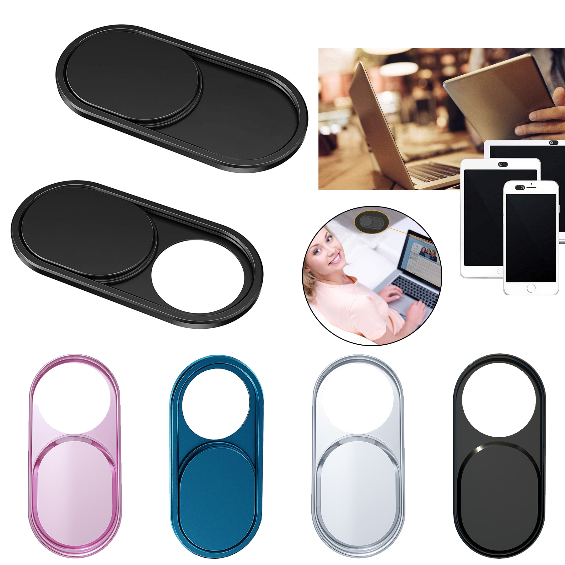 Ultra-Thin Metal Webcam Cover 2