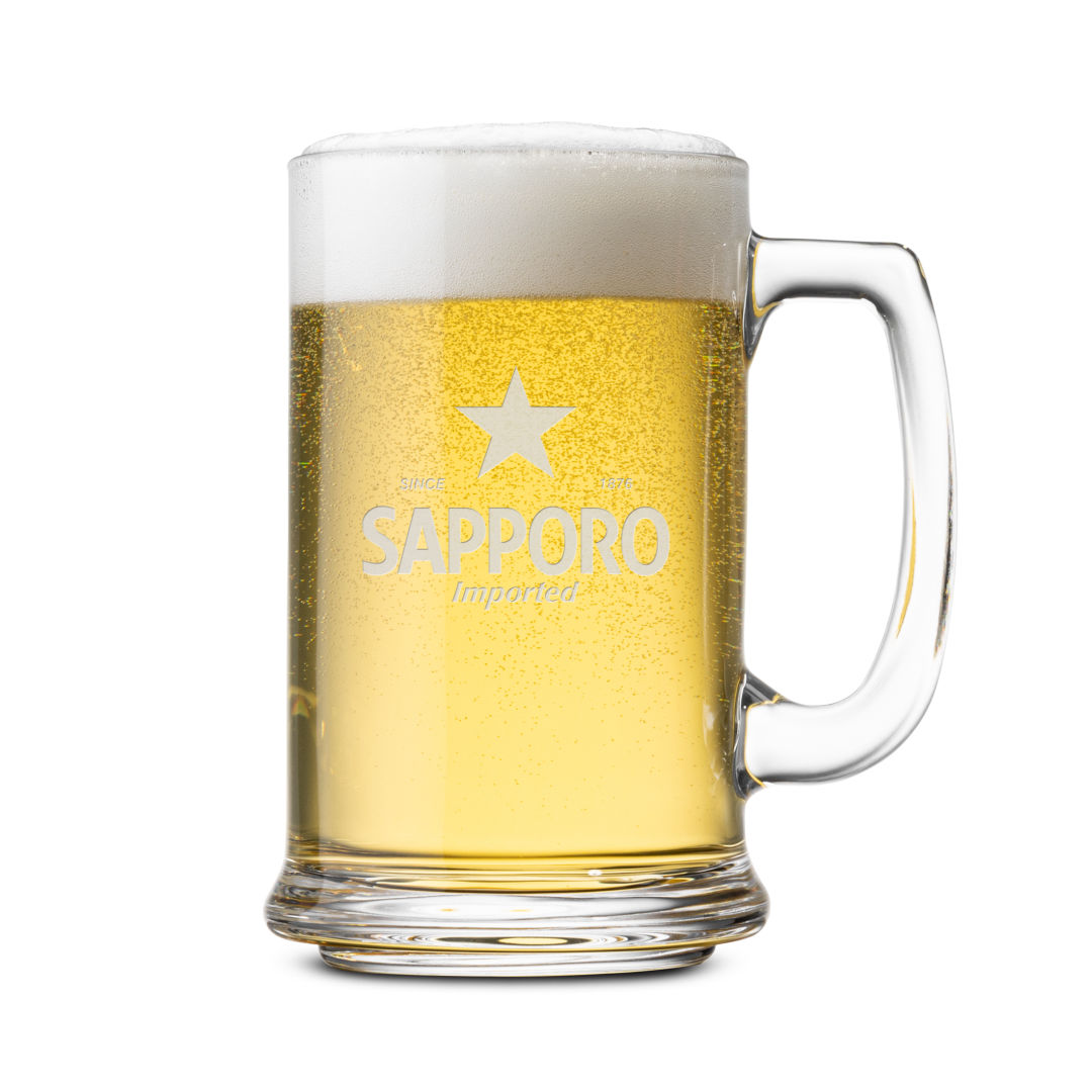 Clarion Beer Stein - 13.5oz - Deep Etch