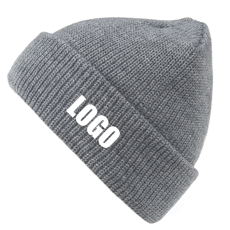 Custom Beanie Hats Winter Knitted Caps Unisex 1