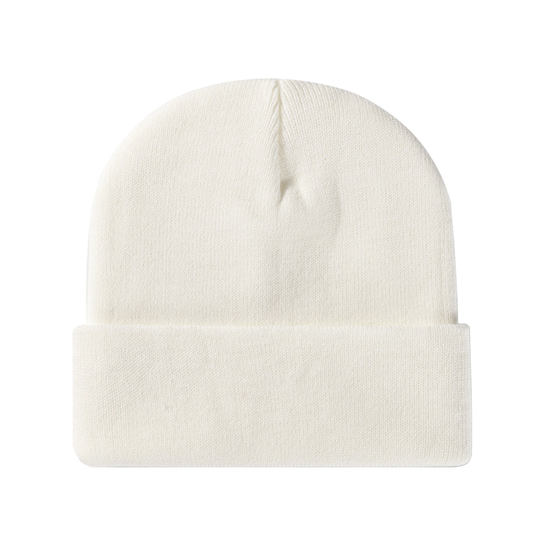 Knit Cap With Cuff 7