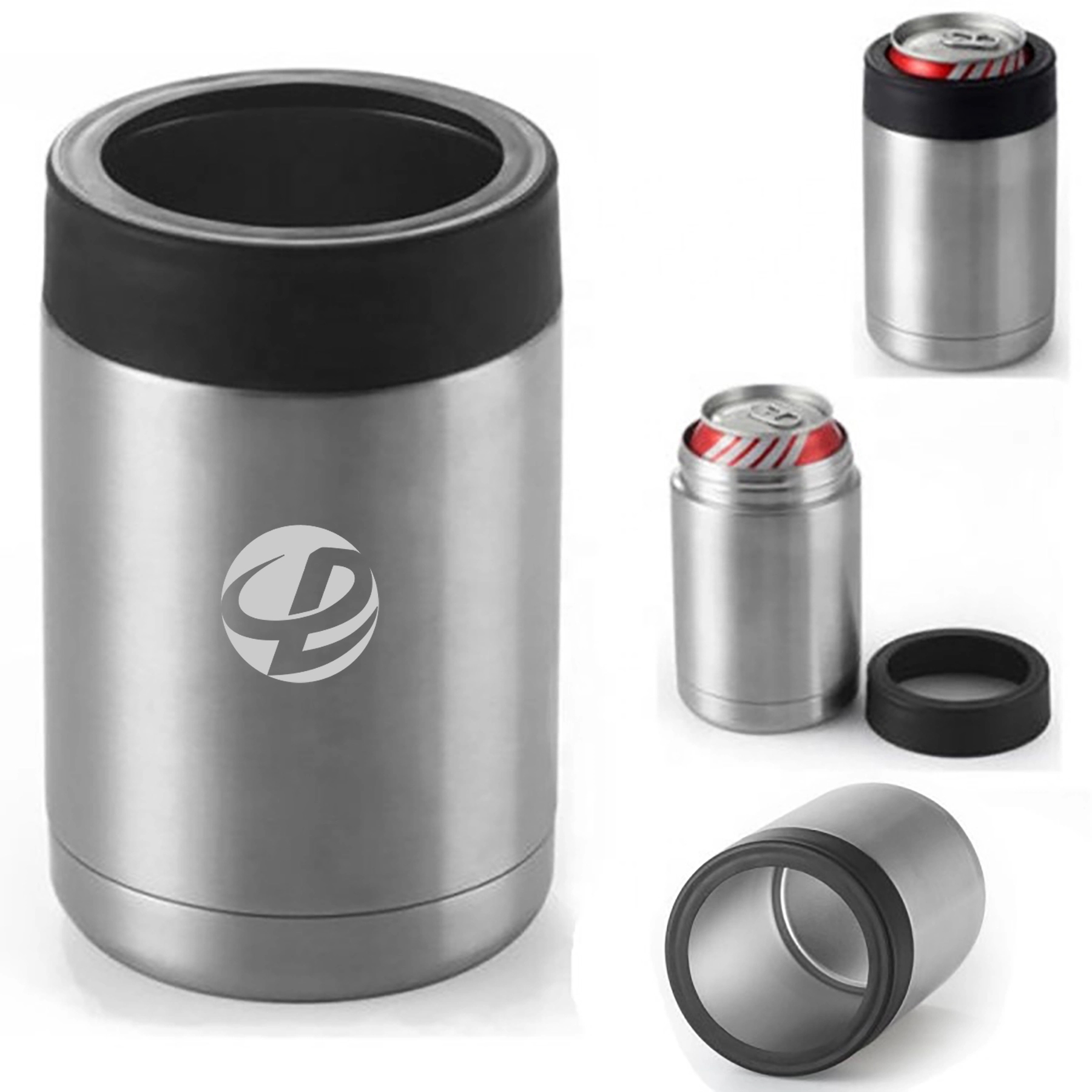 12oz Stainless Steel Insulated Can Cooler Beer Bottle Holder 3
