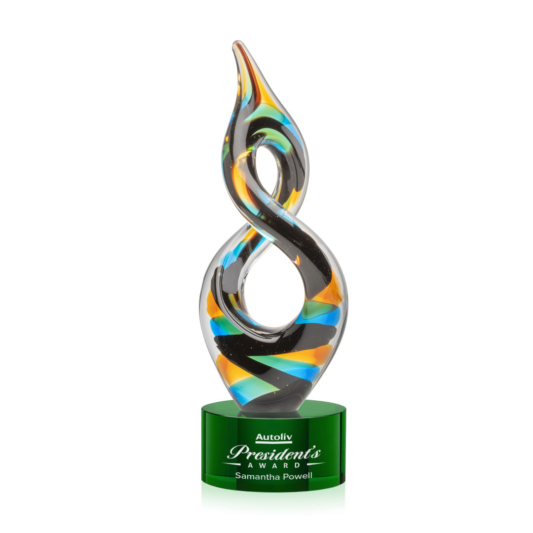 Cosenzo Award on Marvel Base - Green