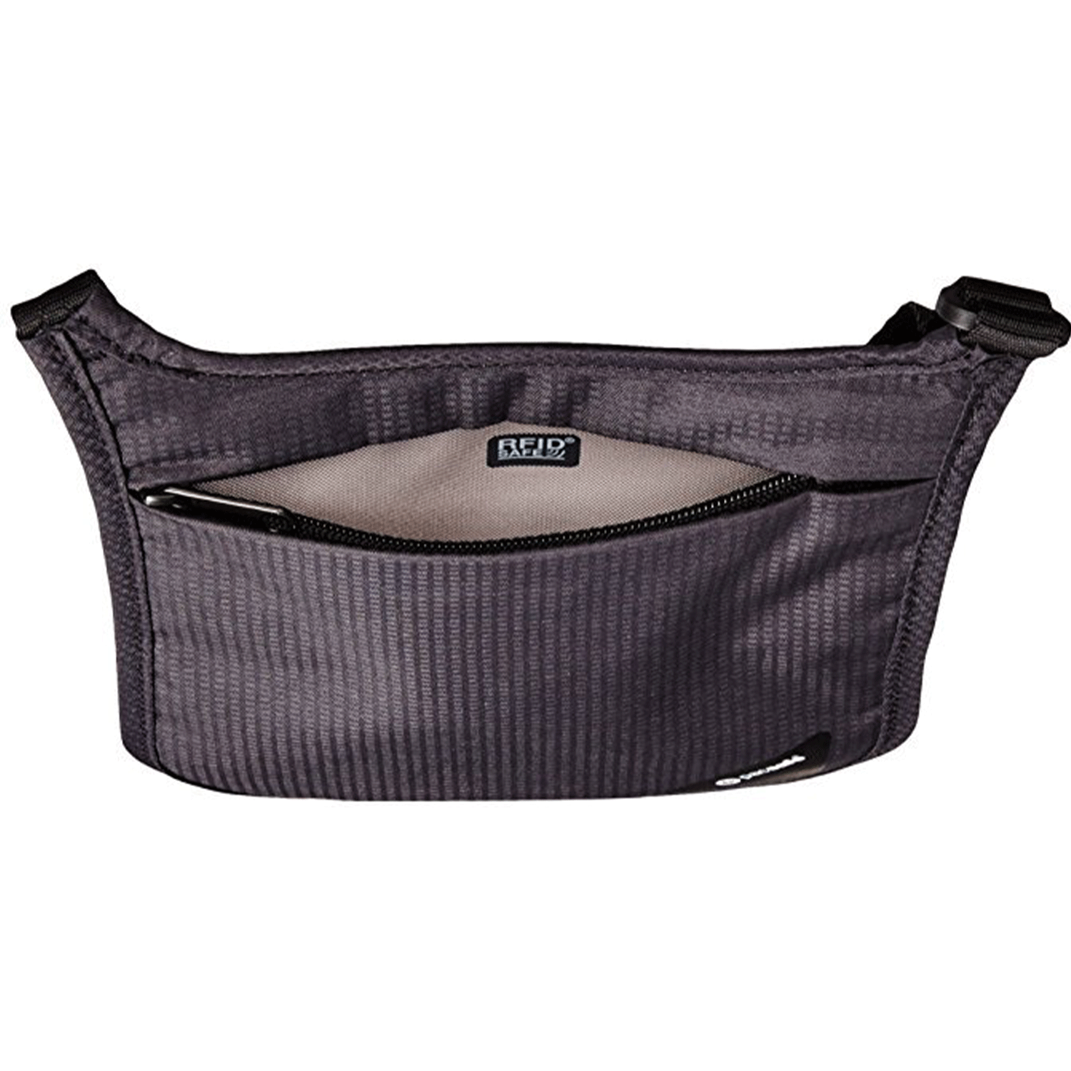 Anti-Theft Rfid Blocking Id Card Pouch Nylon Crossbody Bag 5
