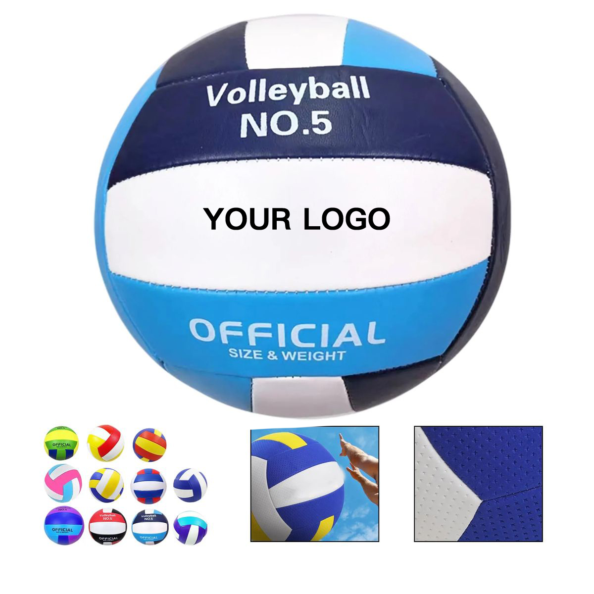 Size 5 Volleyball for Training and Beach Games 15