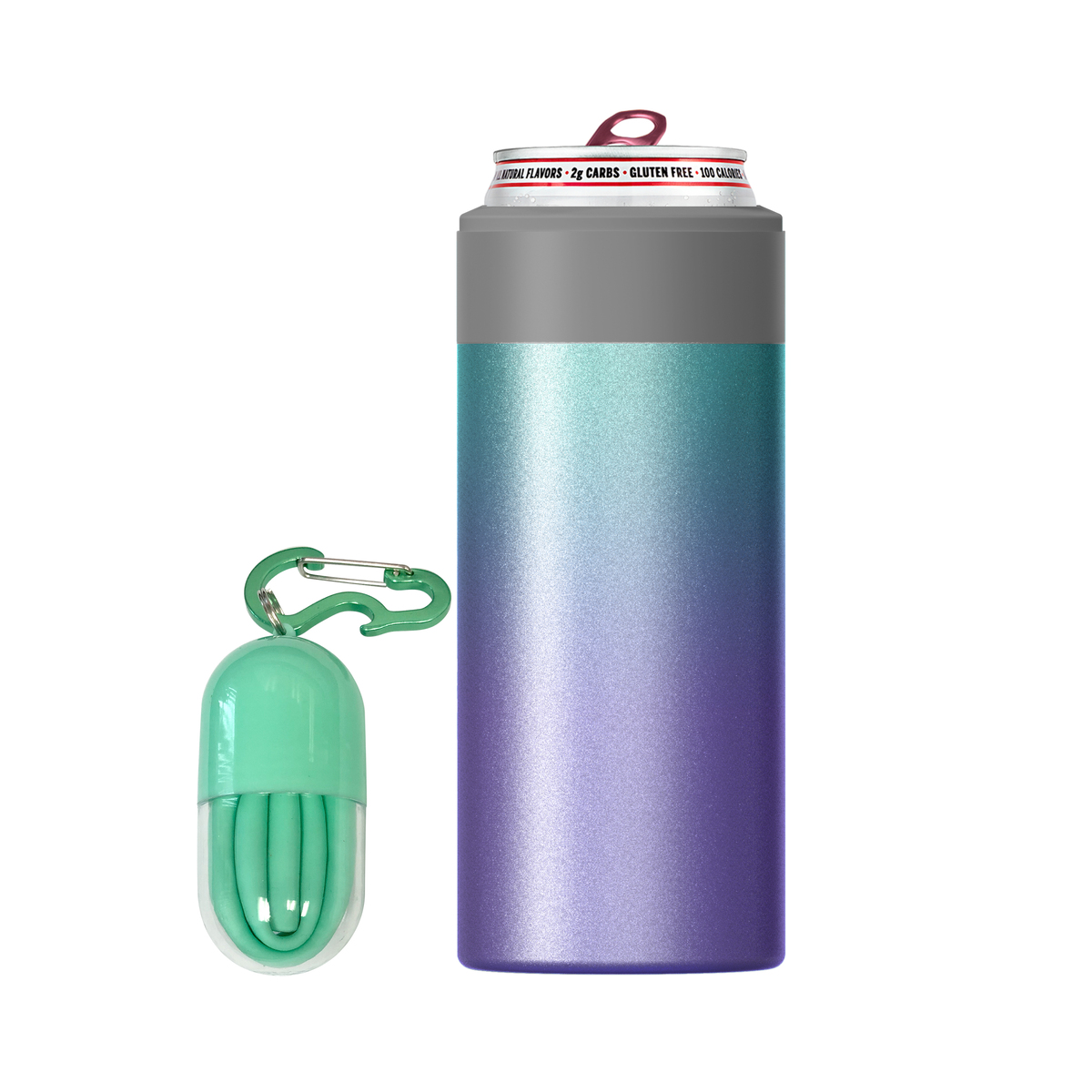 12 oz Asobu Vacuum Insulated Slim Can Sleeve 4