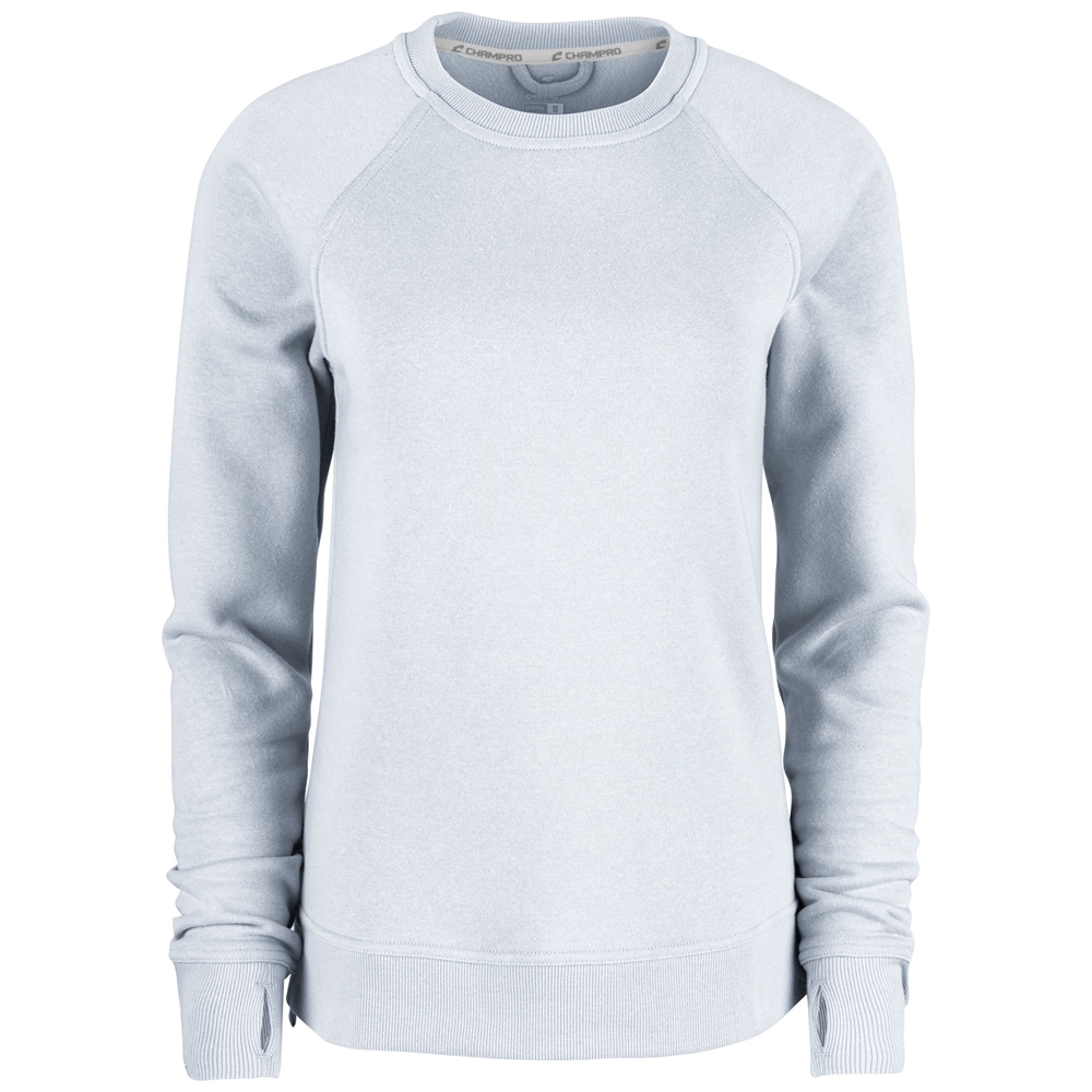 Victory Fleece Women's Split Hem Crew 9