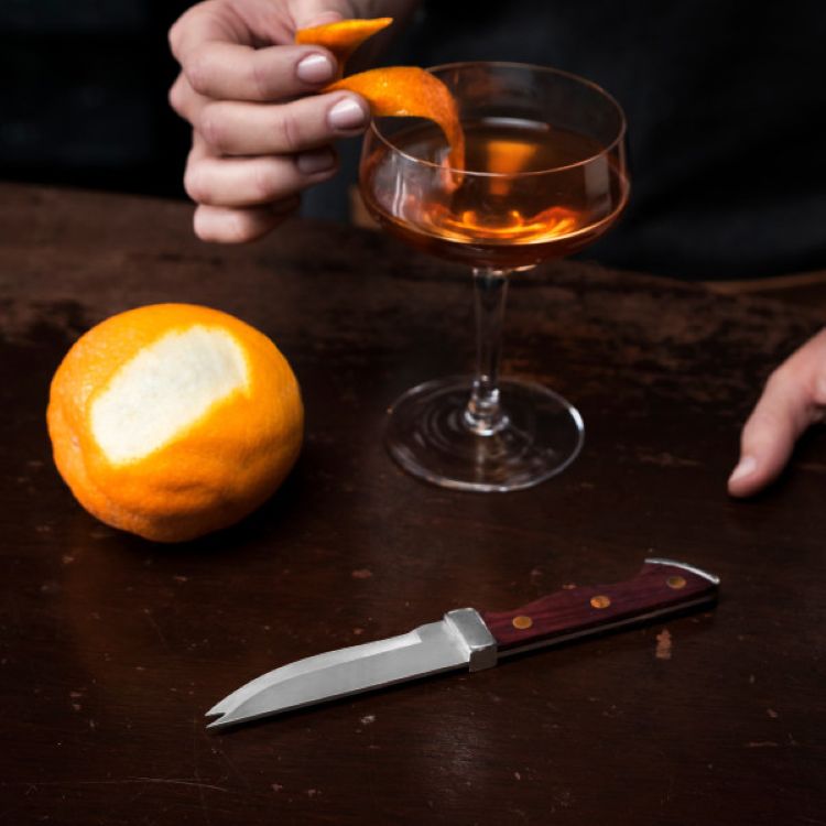 Viski® Acacia Bartender Knife 3