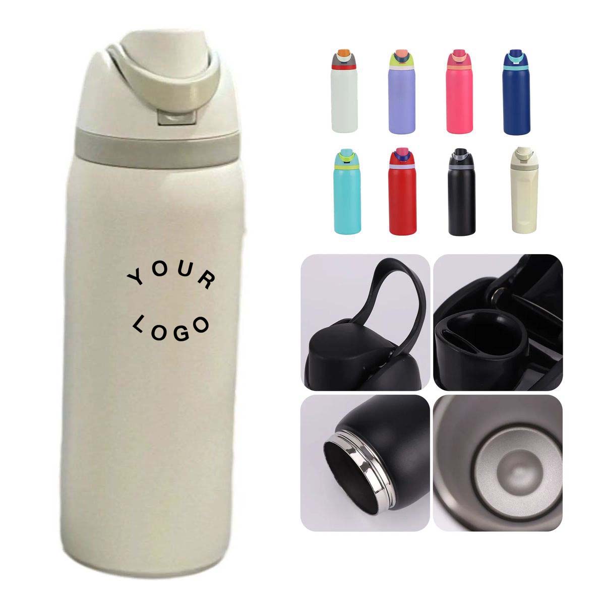 19oz Stainless Steel Insulated Tumbler with Lid 2