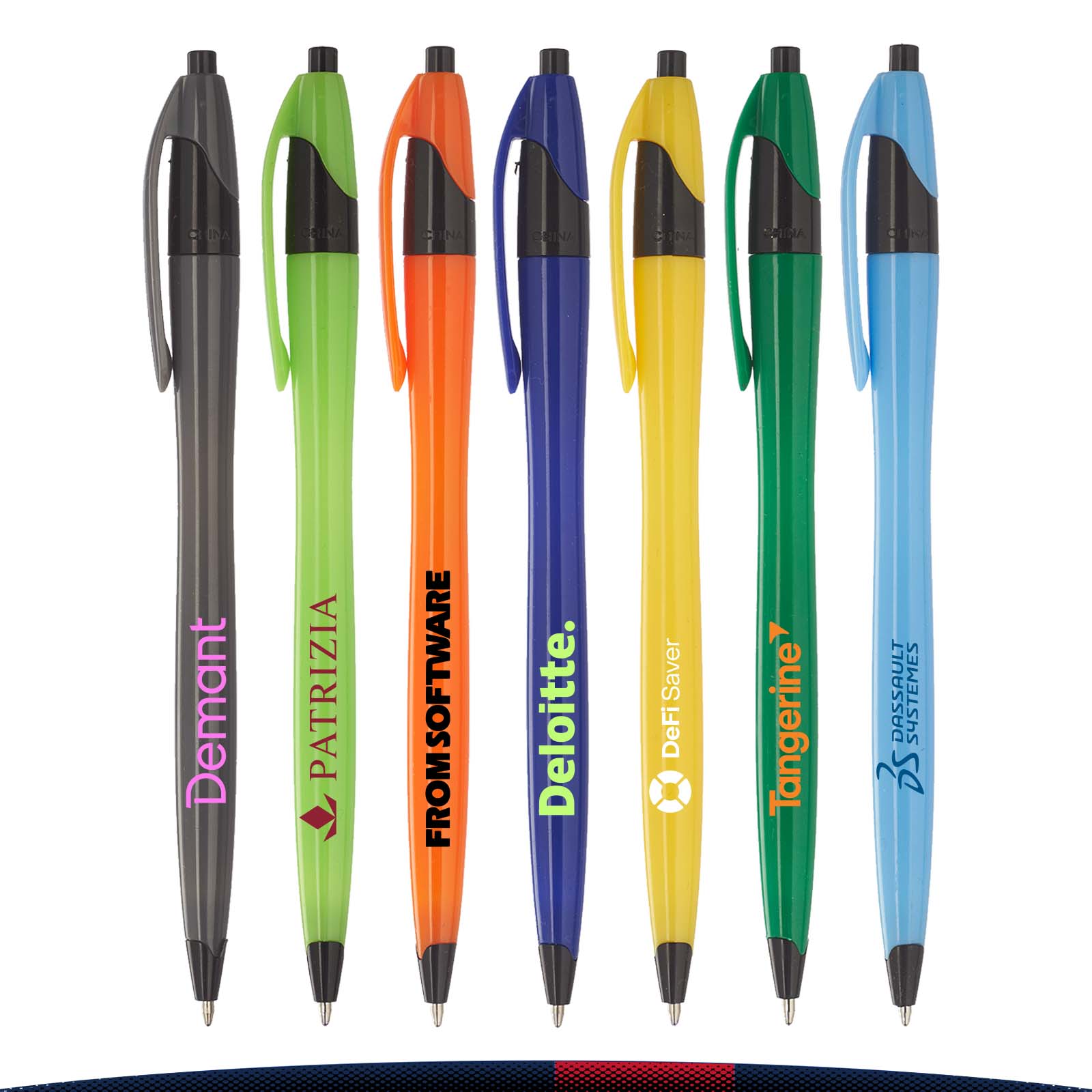 Zauner Click Action Plastic Pens 11