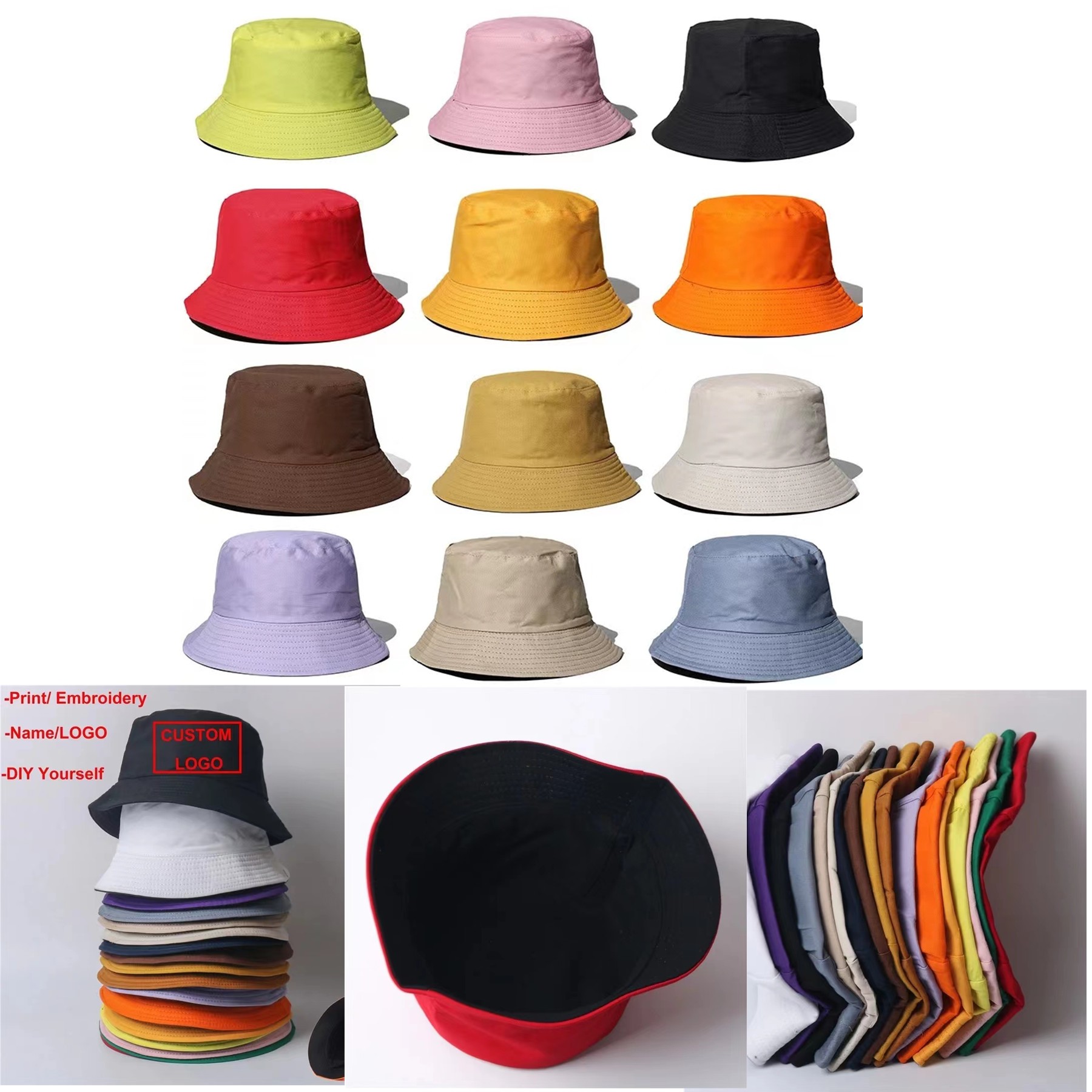 Cotton Bucket Hat 2