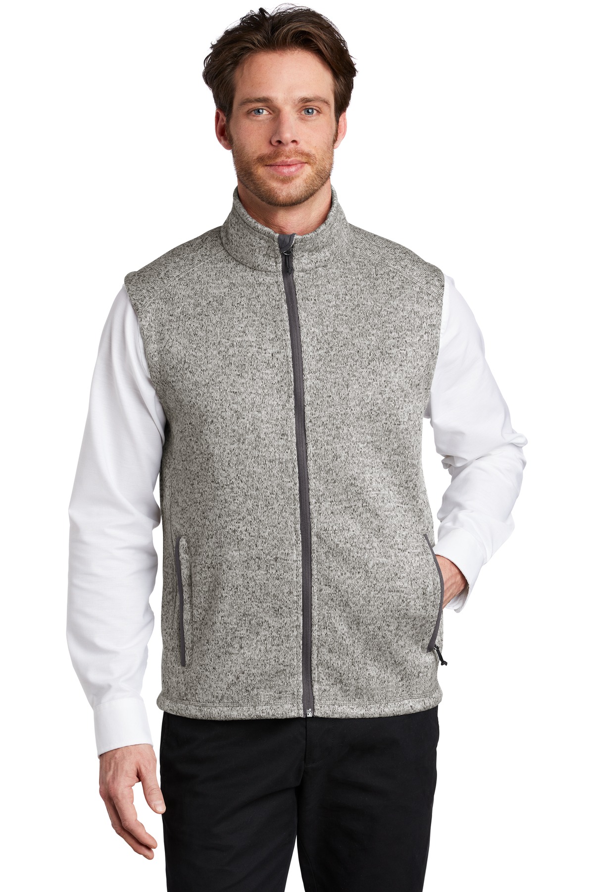 Port Authority Sweater Fleece Vest F236 3