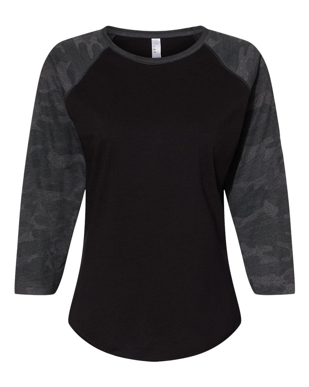 Women's Baseball Fine Jersey Three-Quarter Sleeve Tee - 3530 27
